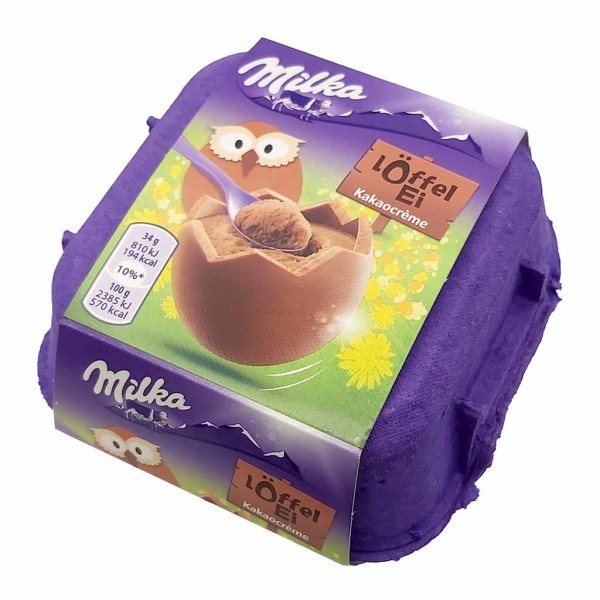 Milka Egg Spoon Hazelnut