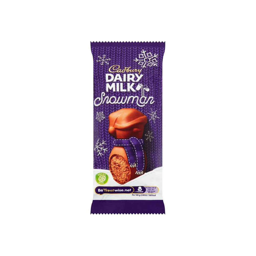 Cadbury Dairy Milk Chocolate Mousse Snowman