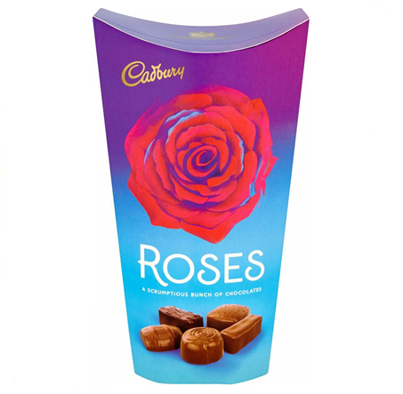 Cadbury Roses Chocolate Carton
