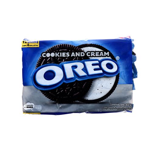 Oreo Galletas Cookies And Cream 432 Gr