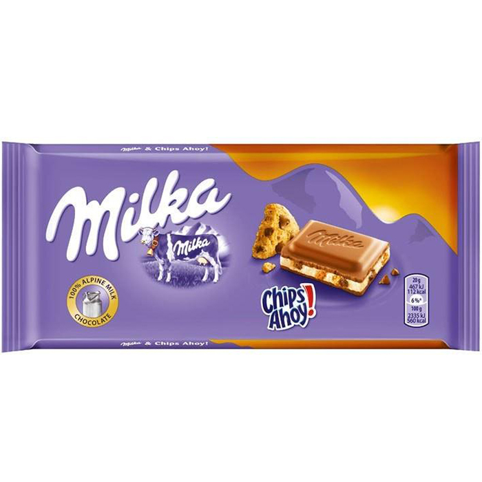Milka Chocolate W/chips Ahoy