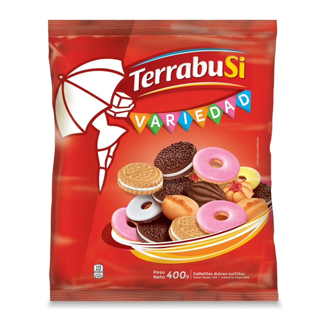 TerrabuSi Galletitas Variedad 400g