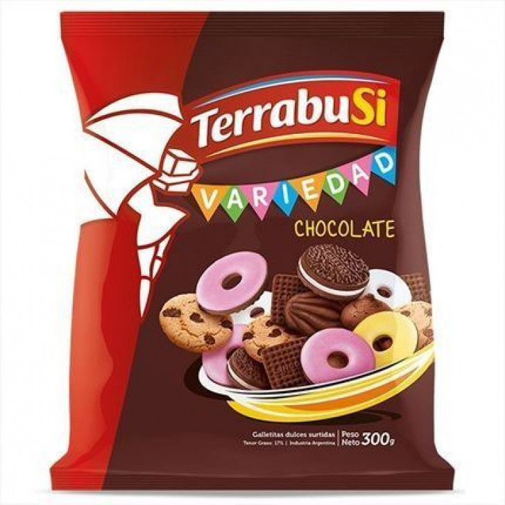 Variedad Galletitas De Chocolate 300Gr