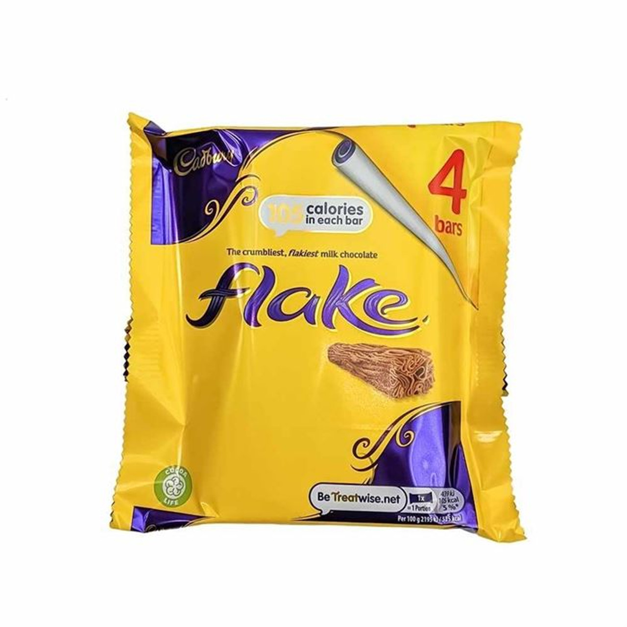 Cadbury Flake Chocolate Bars 4Pcs