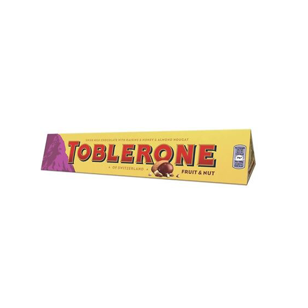 Toblerone Chocolate Fruit & Nut 100G