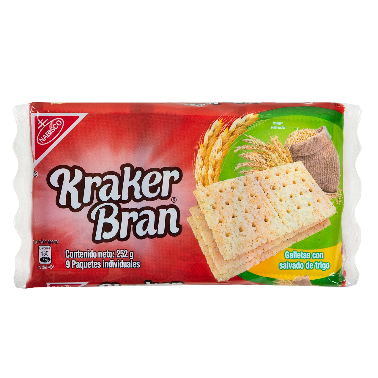 Nabisco Galletas Kraker Bran Saludables Salvado 297g