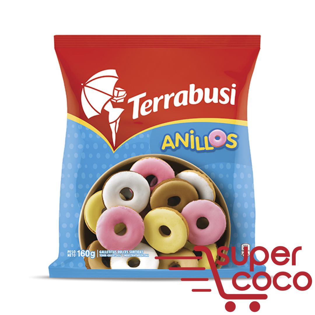 Terrabusi Galletitas Anillos 160 G