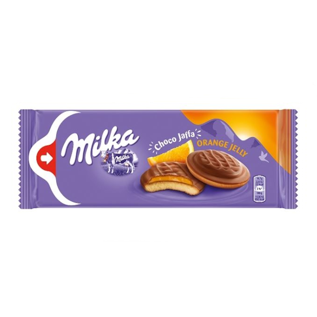 Milka Choco Jaffa Orange Jelly Biscuits 147 G