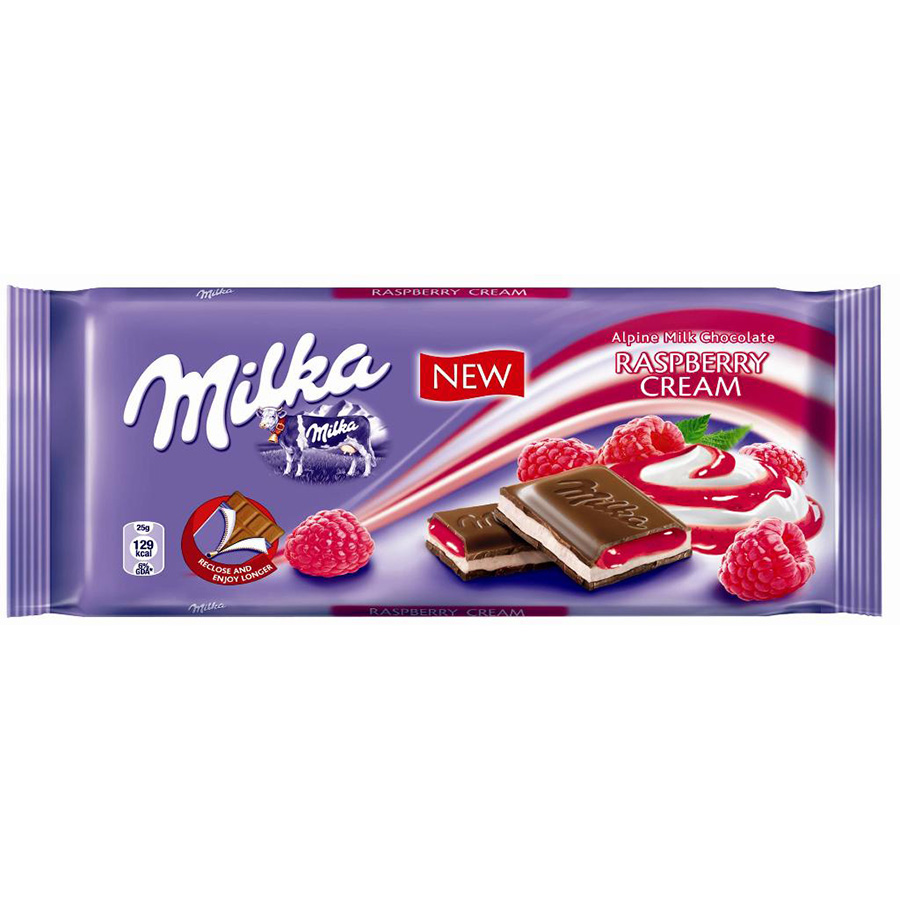 Milka Raspberry Creme 100g