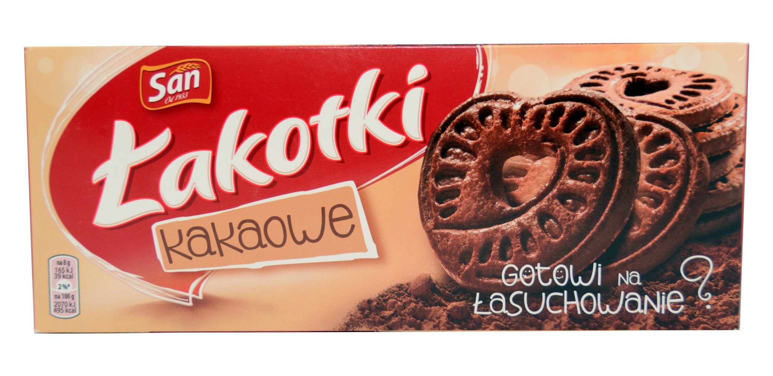 San Cocoa Lakotki / Łakotki Kakaowe 168g