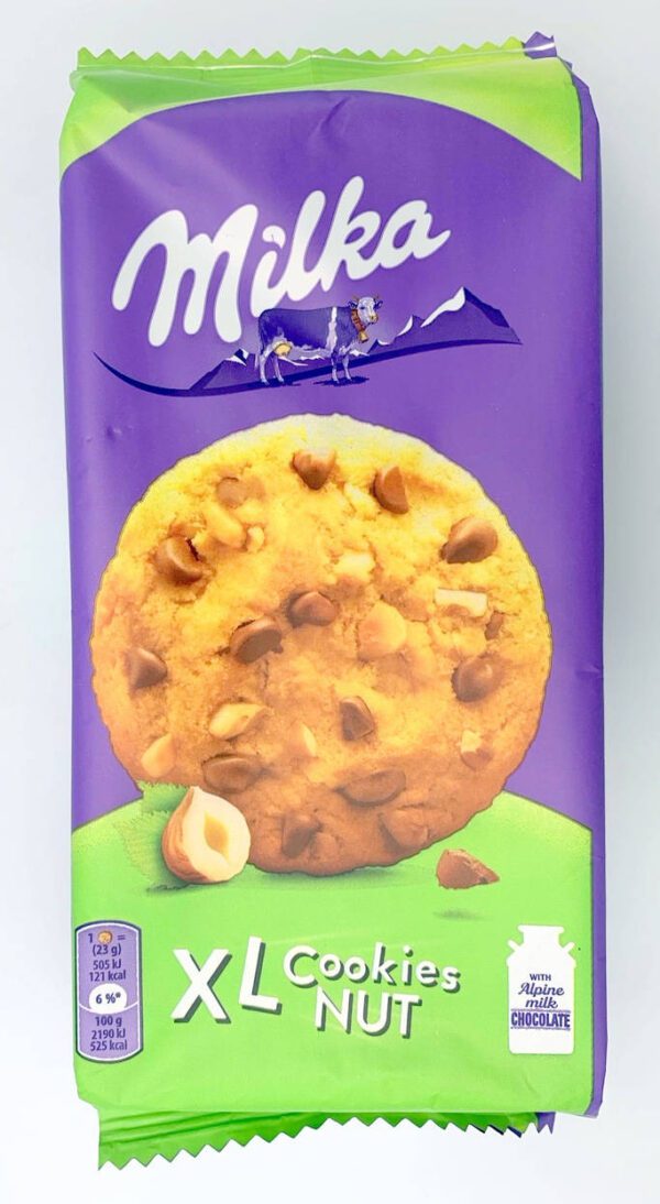 Milka Xl Cookies Nut 184G