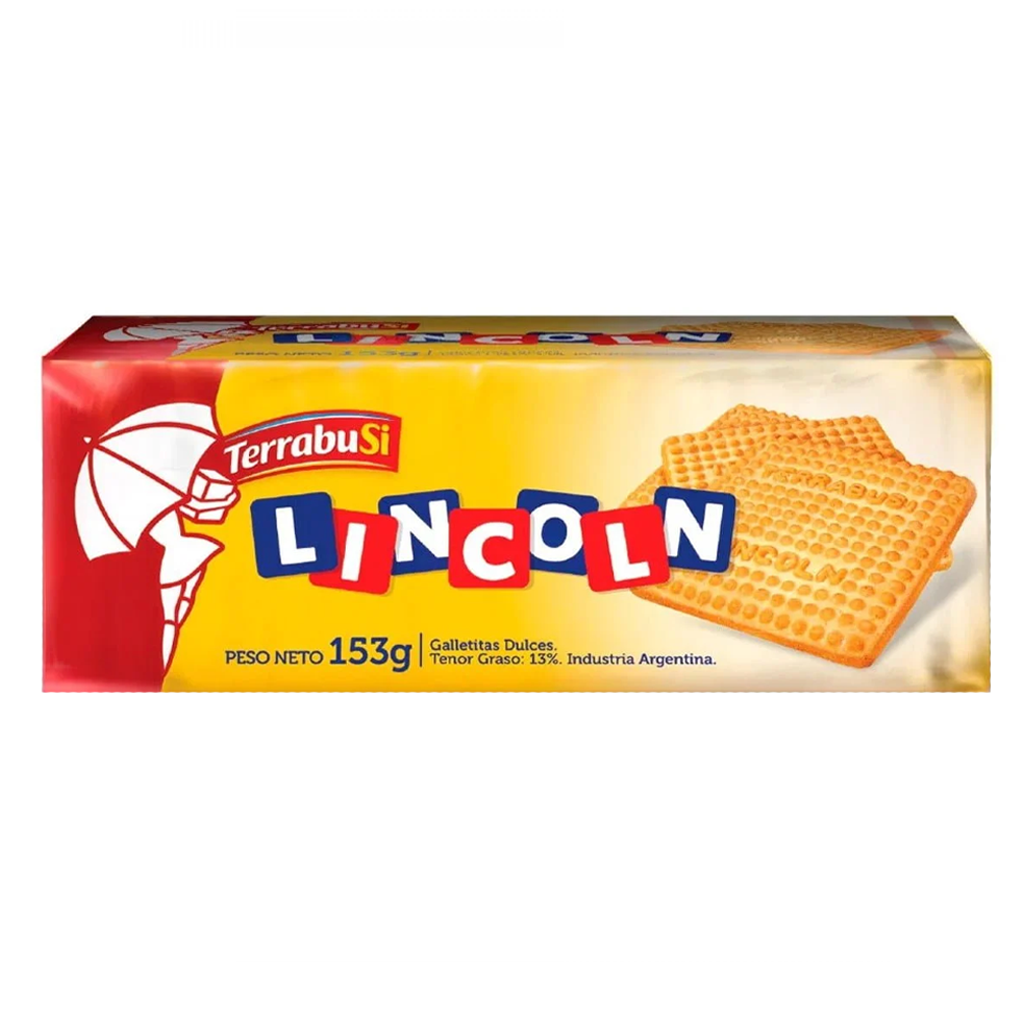 Terrabusi Galletas Lincoln X 153grs