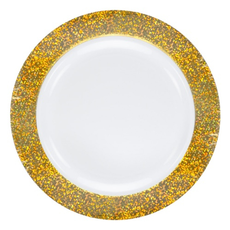 Lillian's Glitter - Gold - 7.5" Plate
