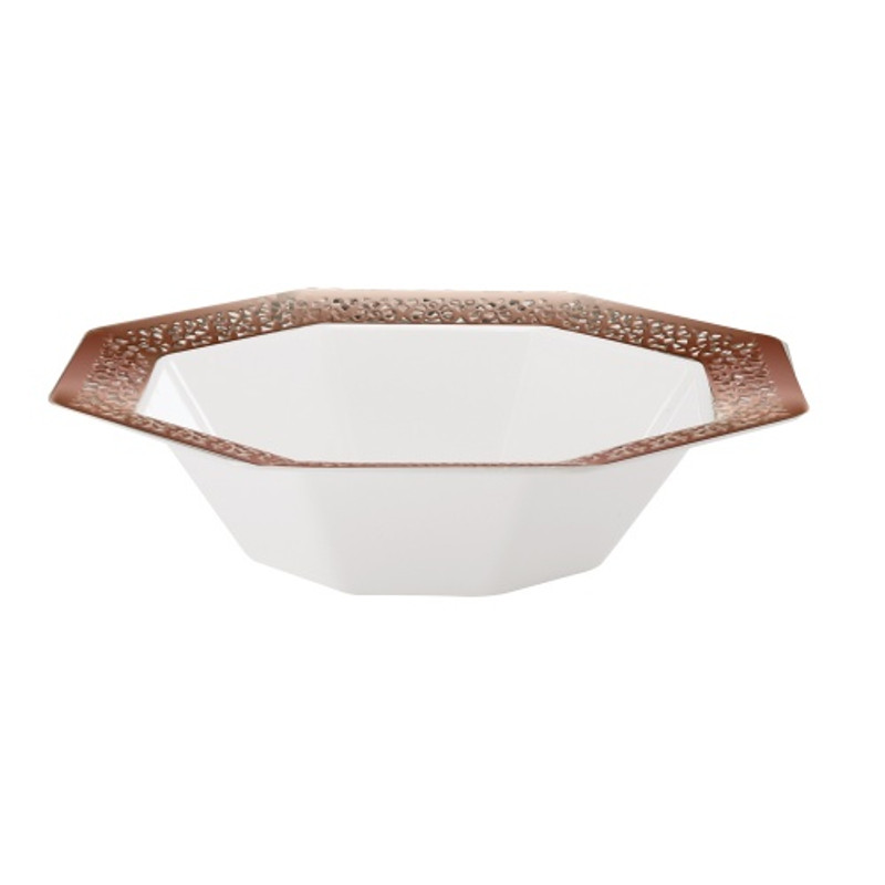 Lacetagon - Polished Rose Gold - 5 Oz. Bowl - 10 Counts