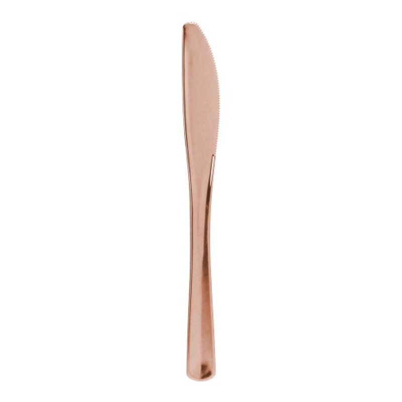 Lillian's Cutlery - Polished Rose Gold - Knife - Bagged