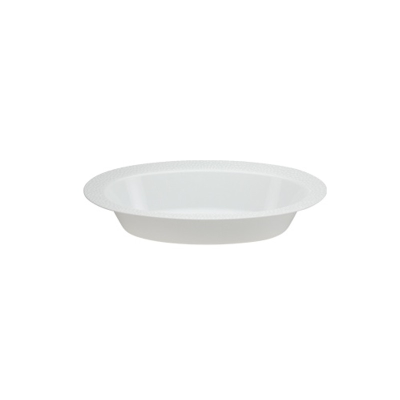 Lillian's Pebbled - 15oz. Oval Bowl - Pearl