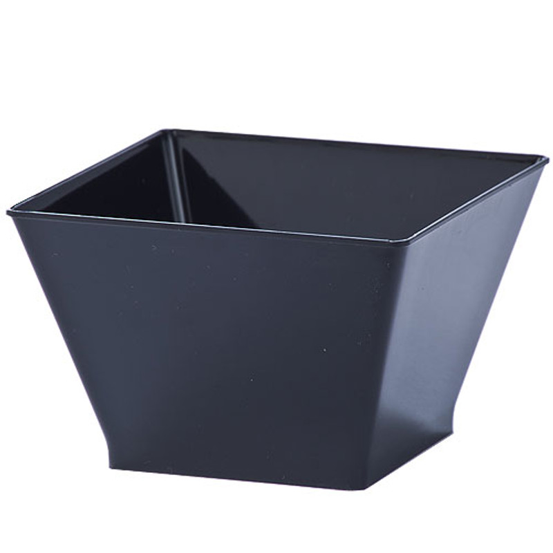 Lilian's Lillian Tablesettings 20 Count Condiment Bowl, 8-Ounce, Black