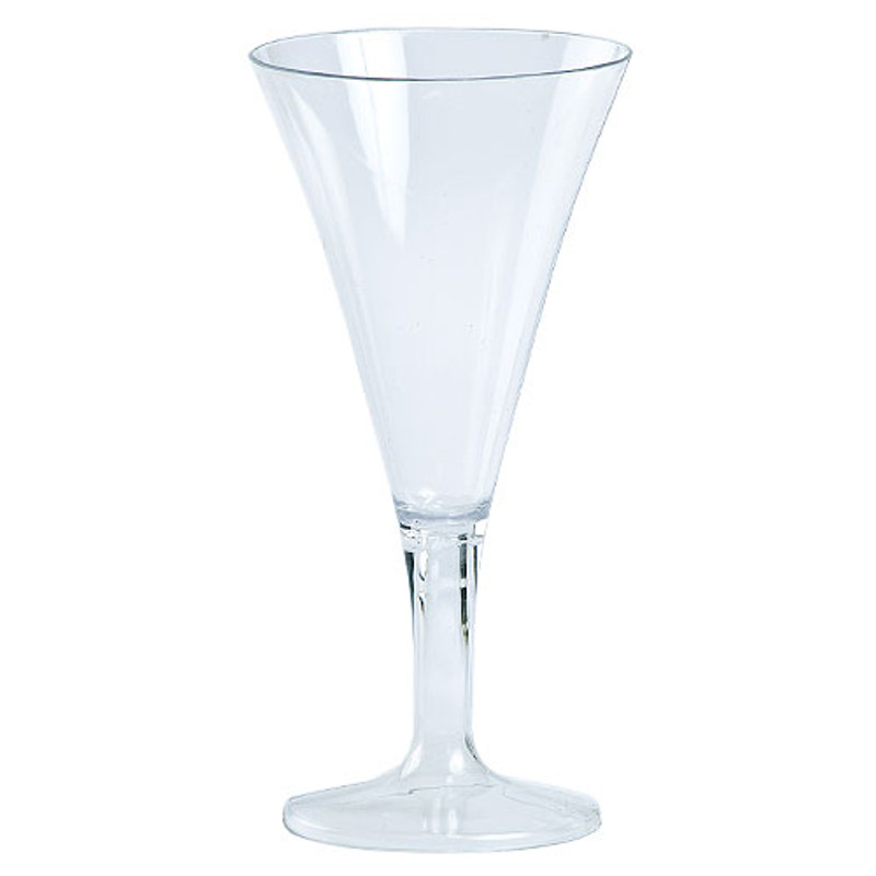 Lilian's Mini Clear Plastic Martini Glass