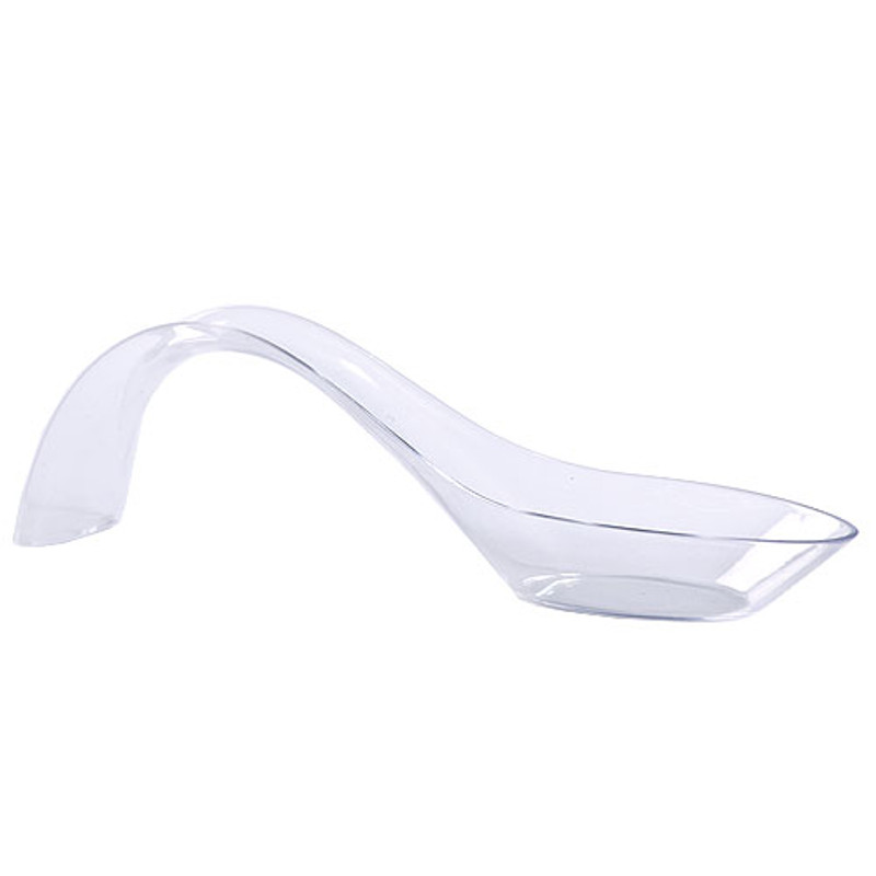 Lillian's Mini Clear Plastic Presentation Spoon