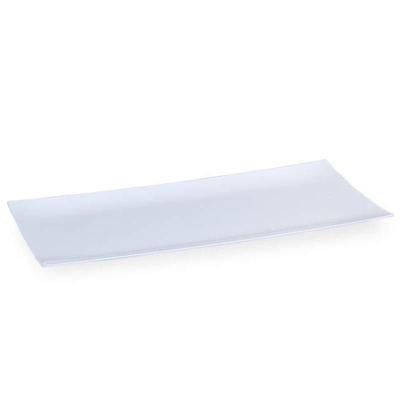 Lillian's Pearl 13" X 6.25" Rectangular Plastic Condiment Tray