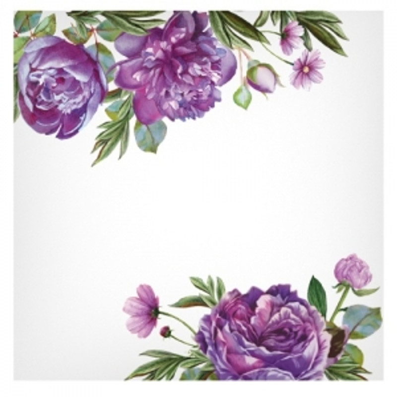 Peony Luncheon Napkins