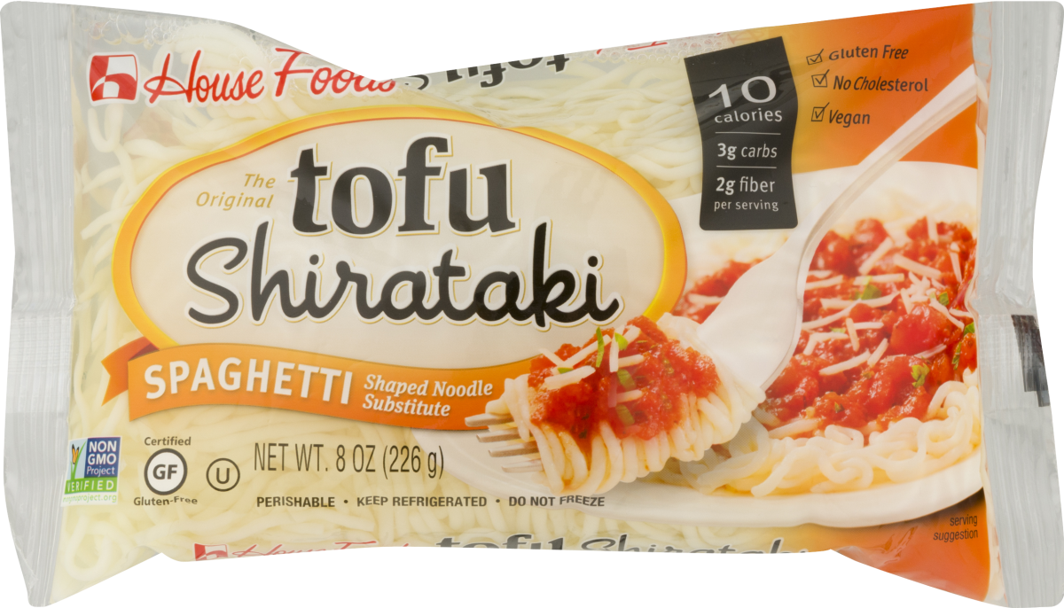 House Foods Tofu Shirataki Noodles Spaghetti Shape 10- 8oz Bags