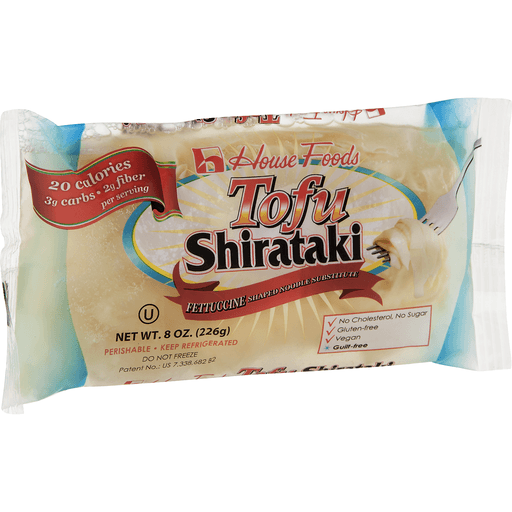 House Foods Tofu Shirataki Noodles Fettuccine Shape, 10 Bags
