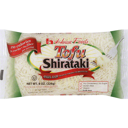 House Foods Tofu Shirataki Angel Hair Noodles, 8 Oz