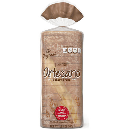 Alfaro's Artesano Bakery Bread 20 Oz, 15 Slices
