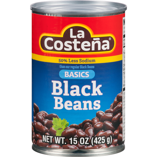 La Costena Basics Black Beans 15 Oz. Can