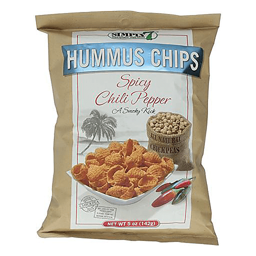 Simply 7 Hummus Chips Spicy Chili Pepper