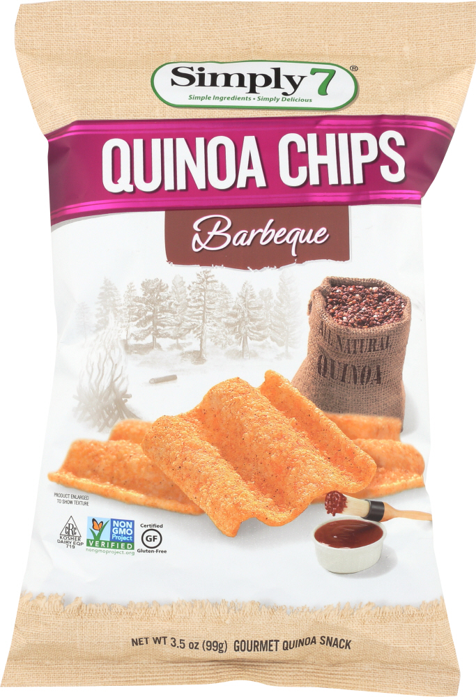 Simply 7 Quinoa Barbeque Chips 3.5 Oz