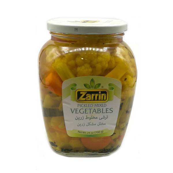 Zarrin Pickled Mixed Vegetables 24 Oz