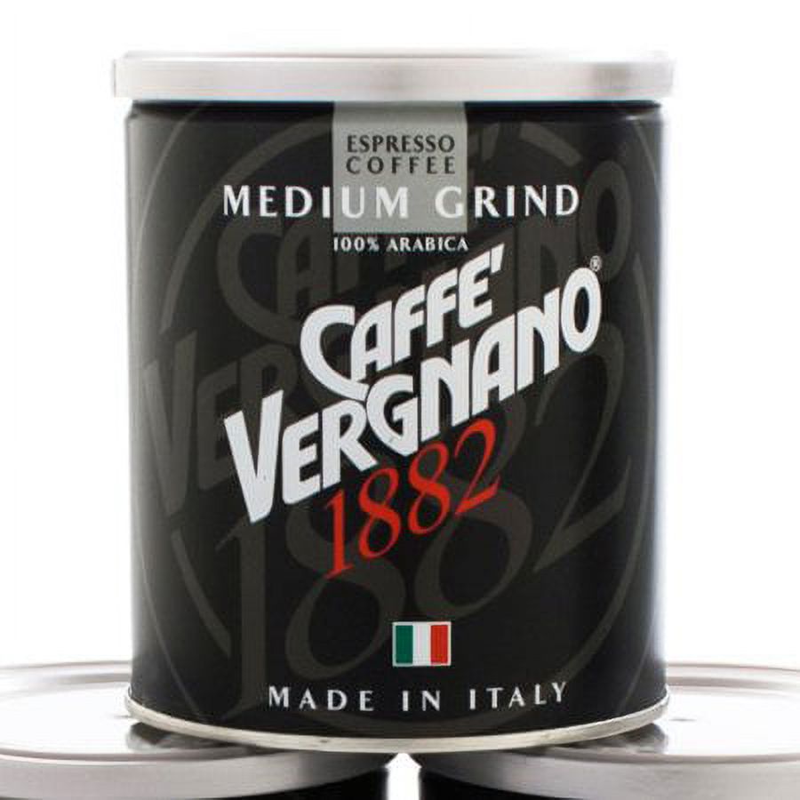 Caffe Vergnano CAFE Espresso Grind Drip Medium, 8.8 Oz