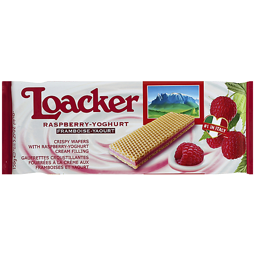 Loacker Raspberry Yoghurt Wafers