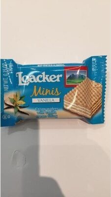 Loacker Crispy Wafers With Vanilla Cream Filling