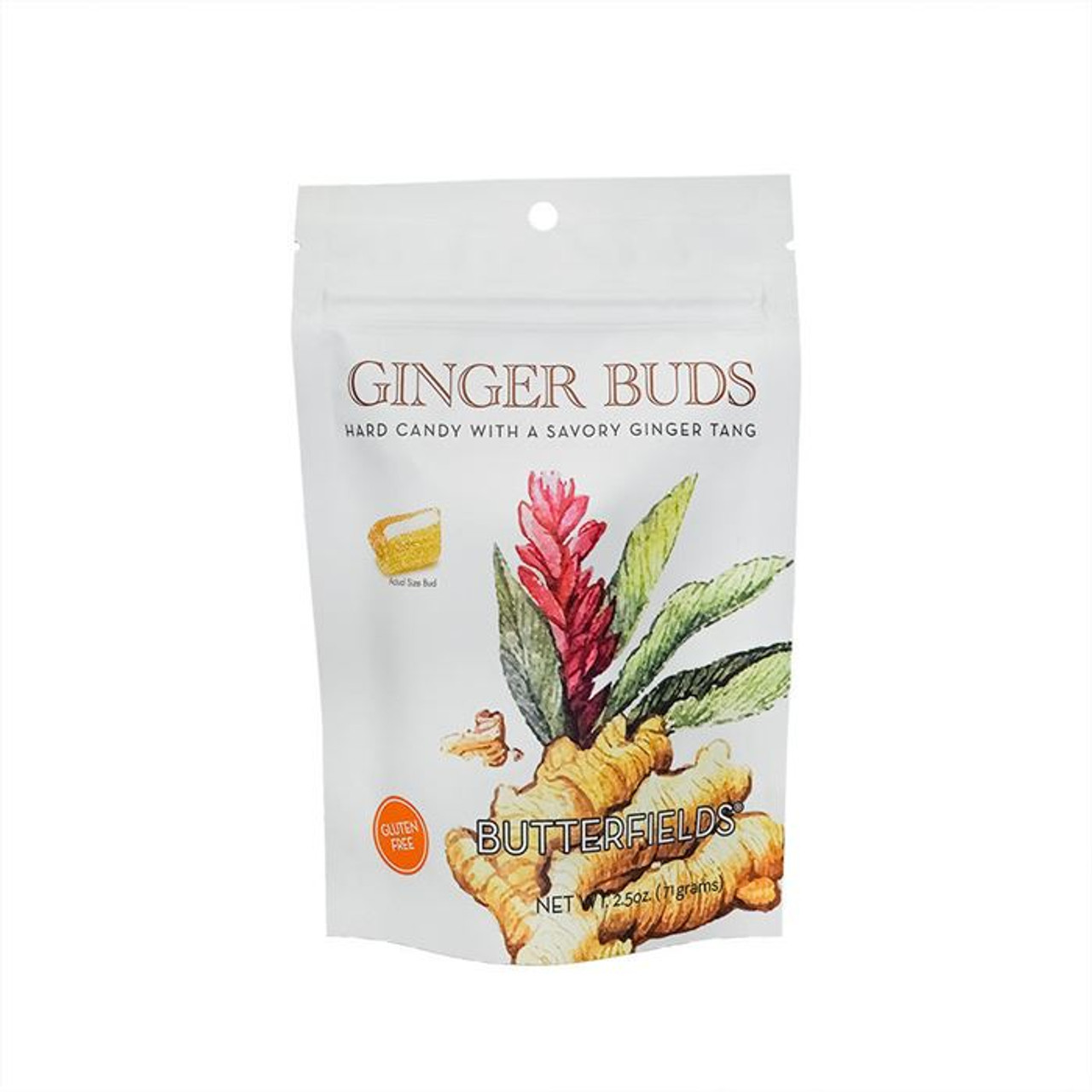 Butterfields Ginger Buds - 2.5 Oz - Each