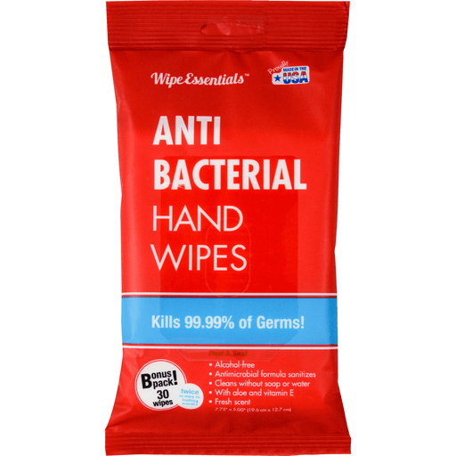 Diamond Wipes Wholesale Wipe Essentials Antibacterial Hand