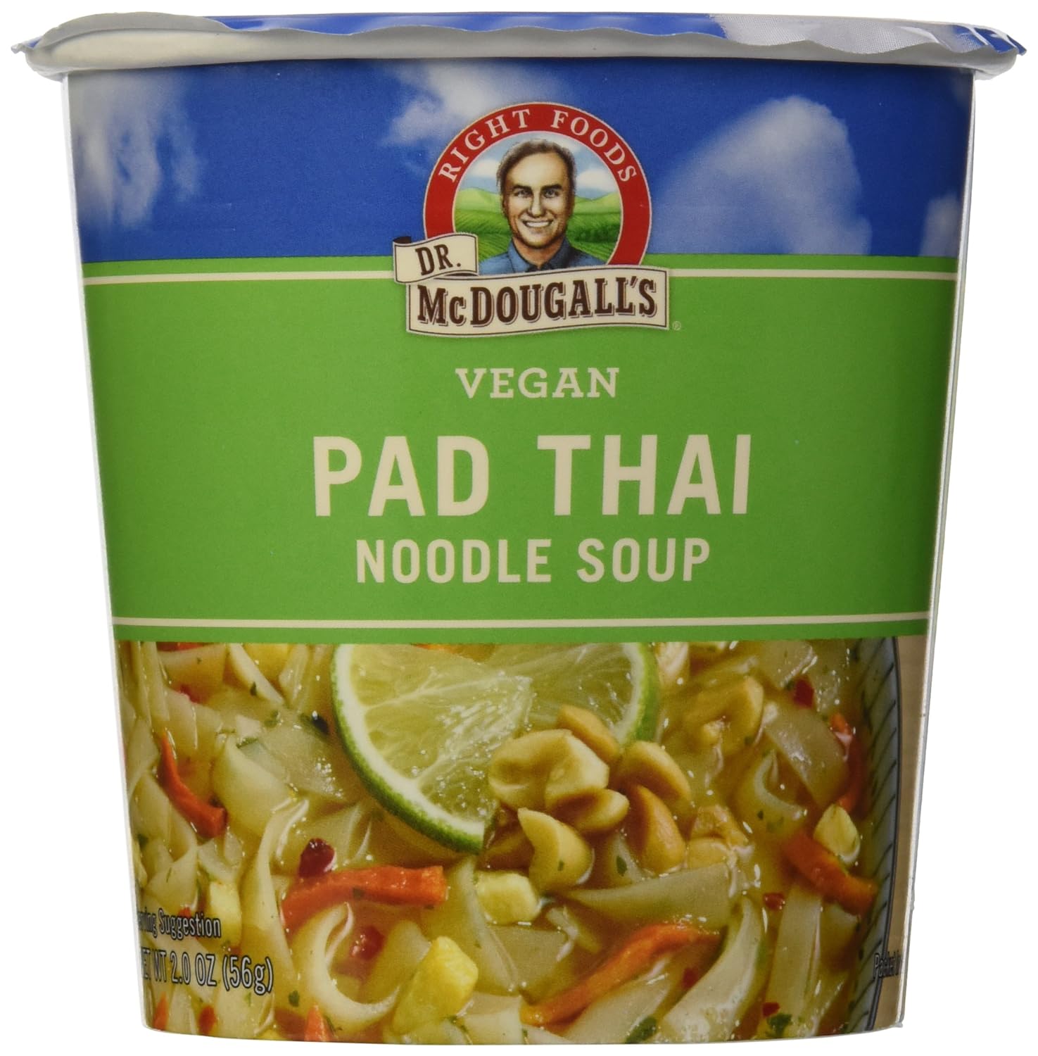 Dr. McDougall's Vegan Pad Thai Noodle Soup