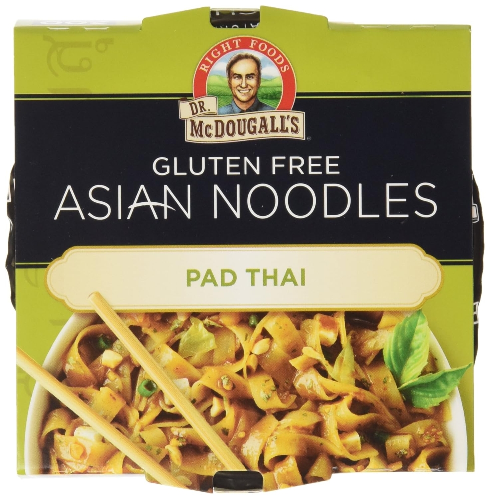 Dr. McDougall's Gluten Free Pad Thai Asian Noodles - Case Of 6/2 Oz