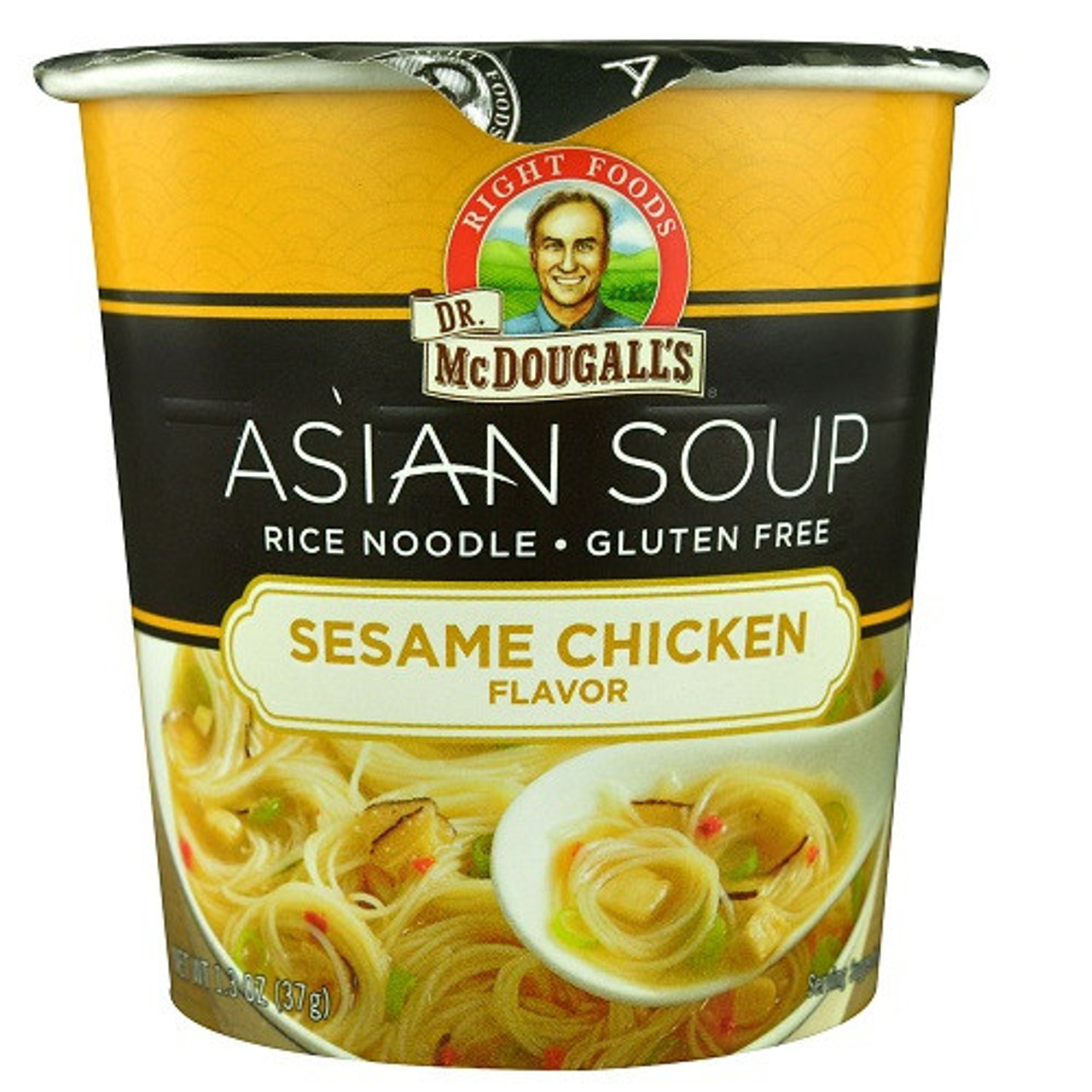 Dr. McDougall's Soup, Gluten Free, Rice Noodle, Sesame Chicken Flavor