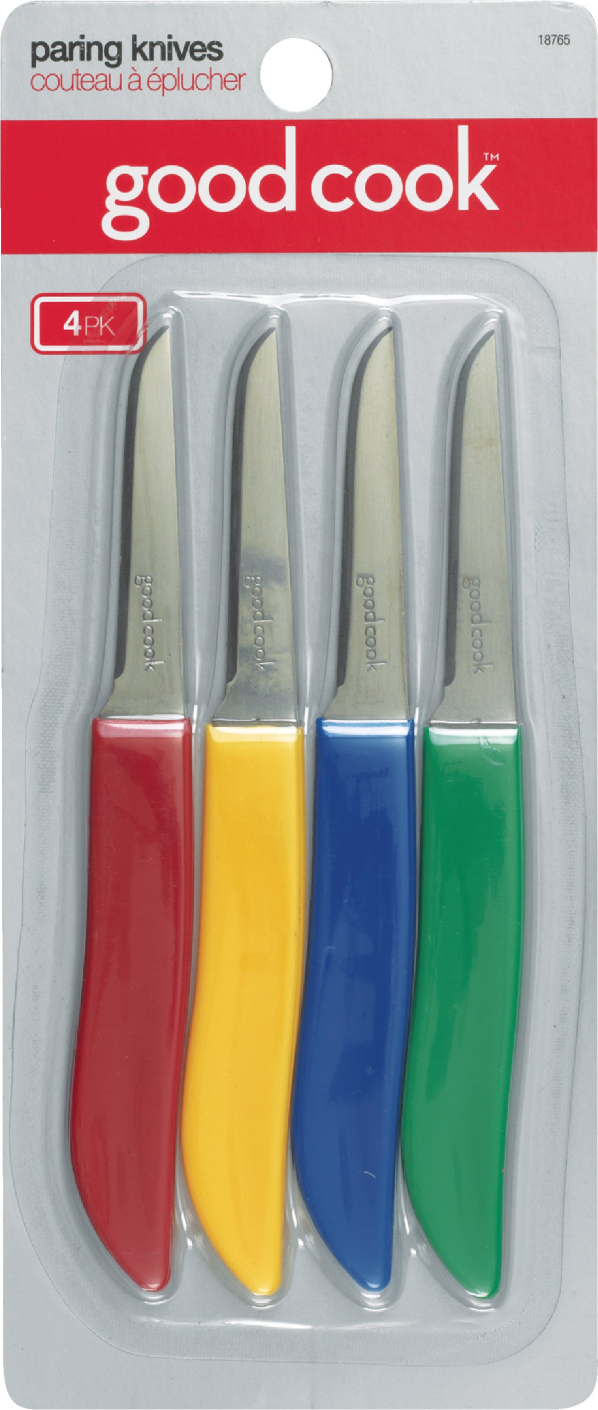 Good Cook 4-Piece Quick Paring Knife Set