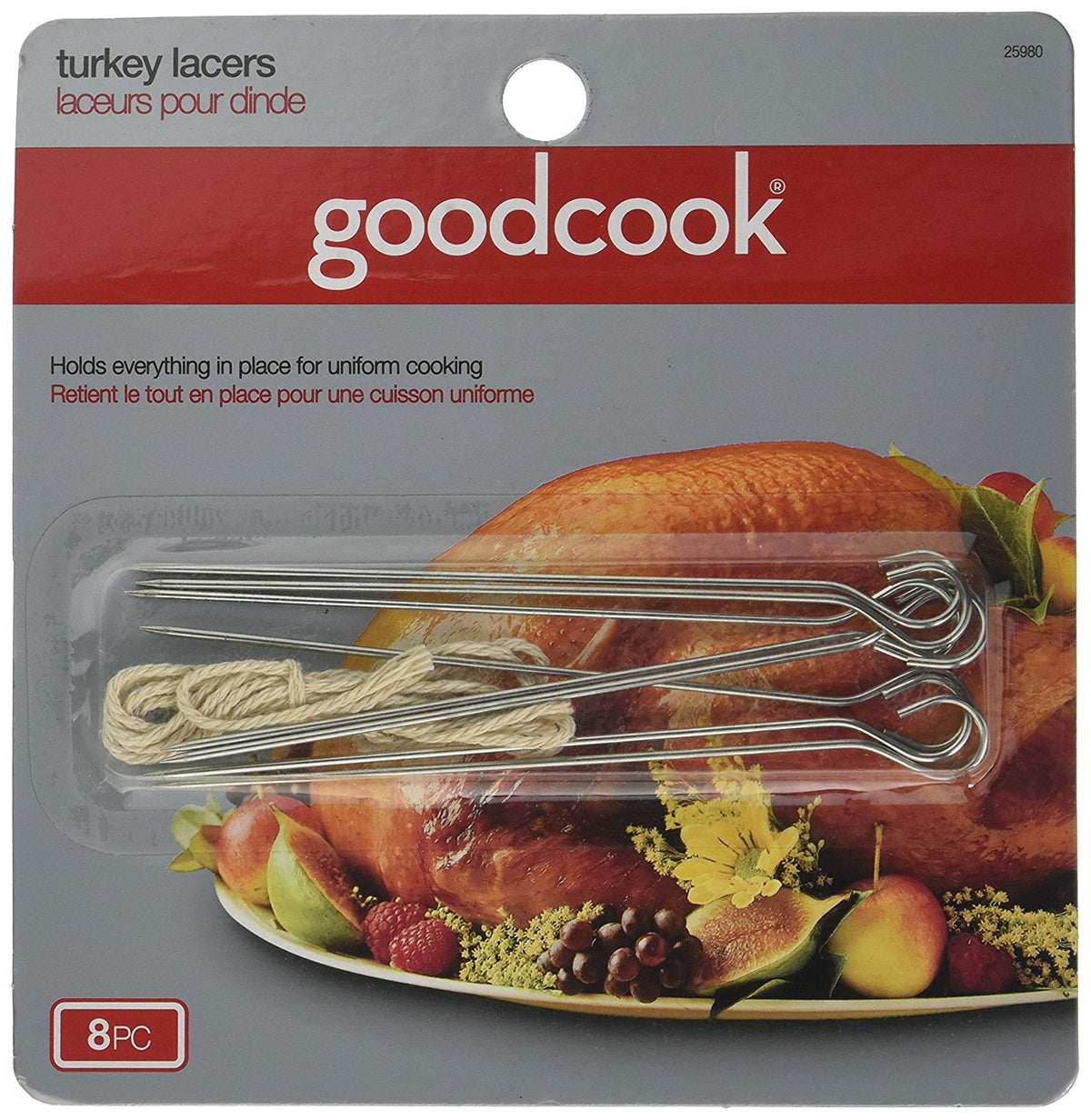 Good Cook Turkey Lacers, 8 Piece