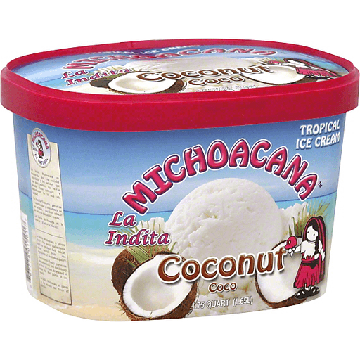 Michoacana Ice Cream, Tropical, Coconut