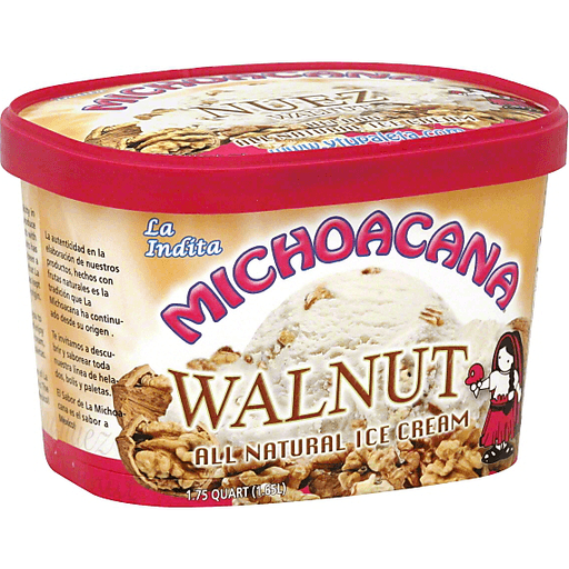 Michoacana Ice Cream, All Natural, Walnut