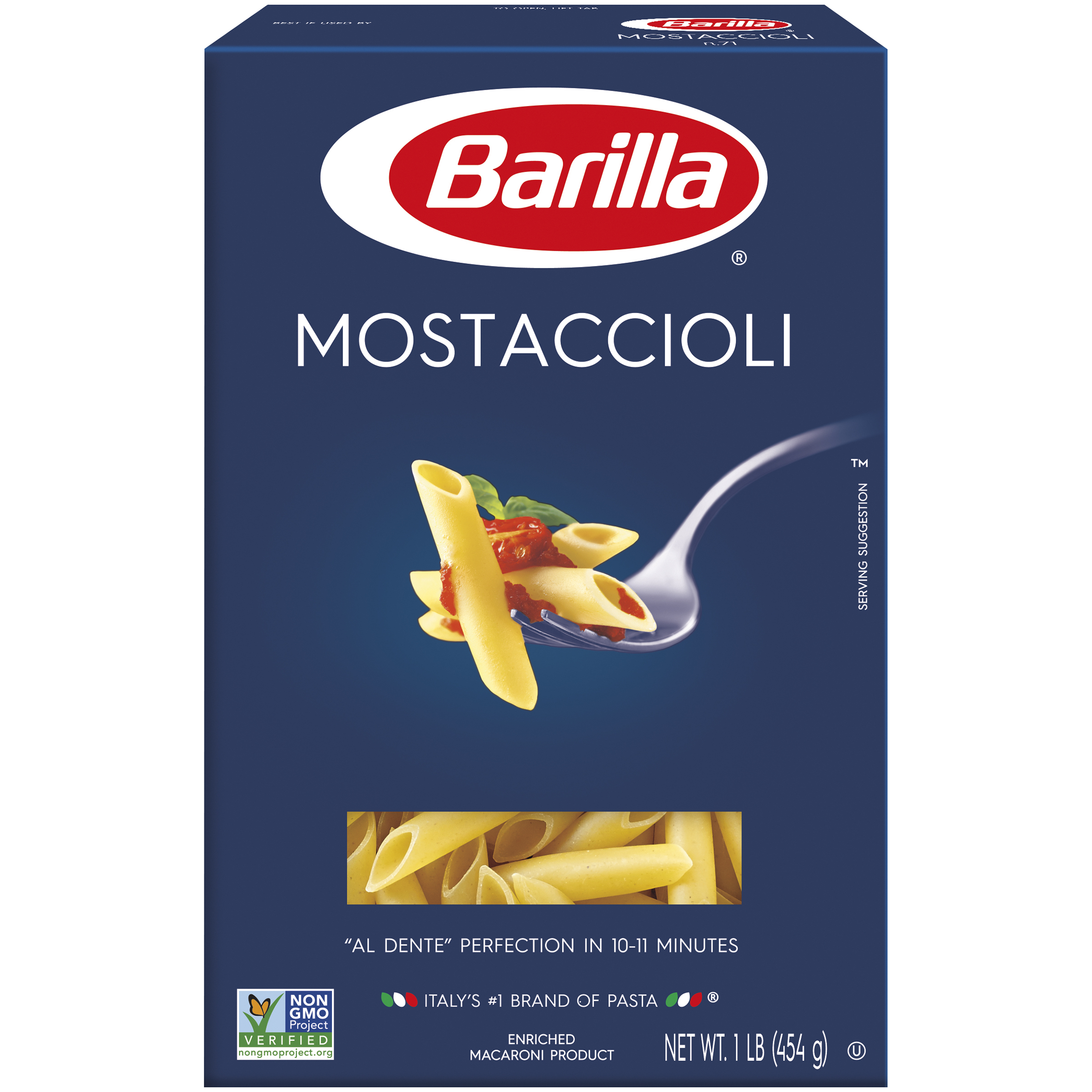 Barilla Mostaccioli, Classic 1 Lb