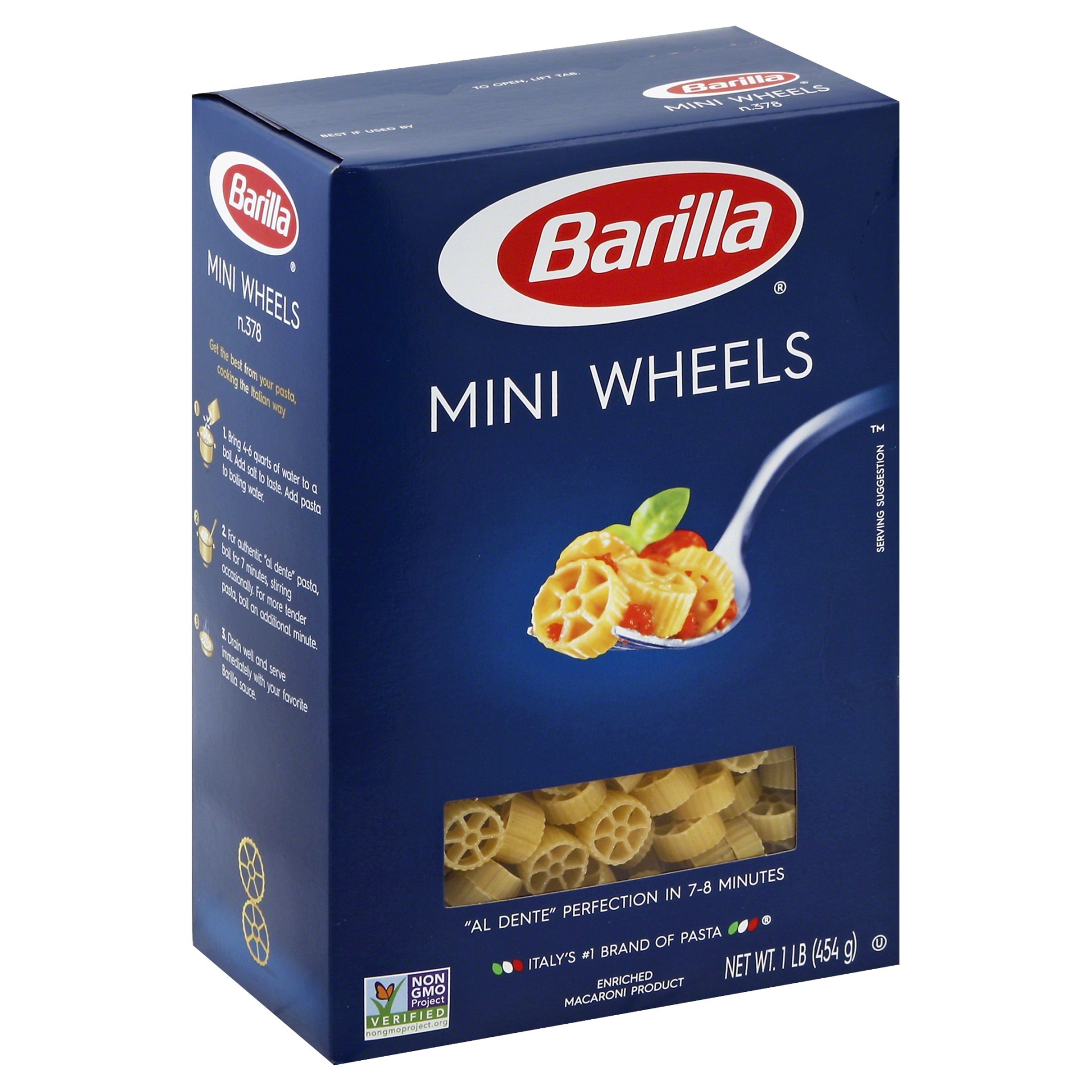 Barilla Mini Wheels Pasta 1 Lb. Box