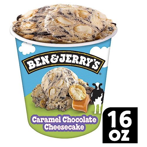 Ben & Jerry's Caramel Chocolate Cheesecake Truffles Ice Cream 16oz