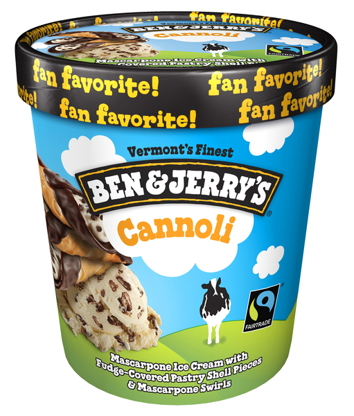 Ben & Jerry's Ice Cream, Cannoli 1 Pt