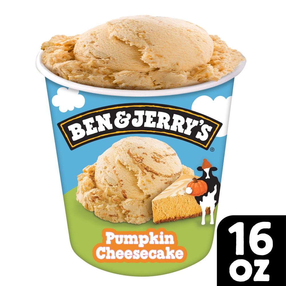 Ben & Jerry's Ice Cream, Pumpkin Cheesecake 1 Pt
